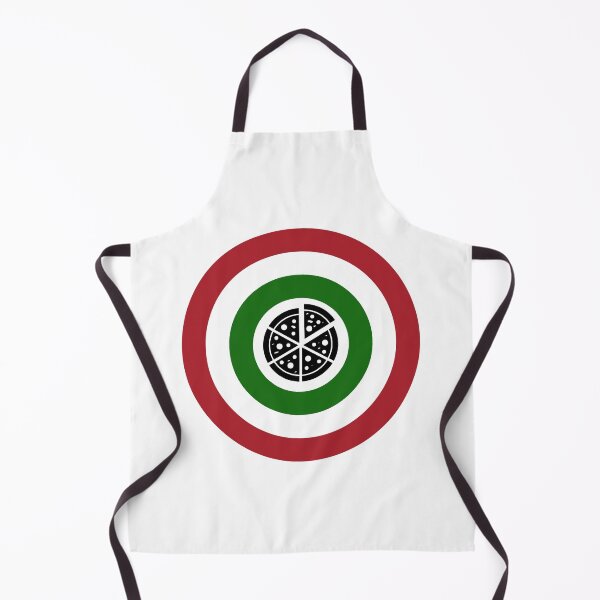 Item preview, Captain Pizza (Italian flag) logo designed and sold by Dkrode.