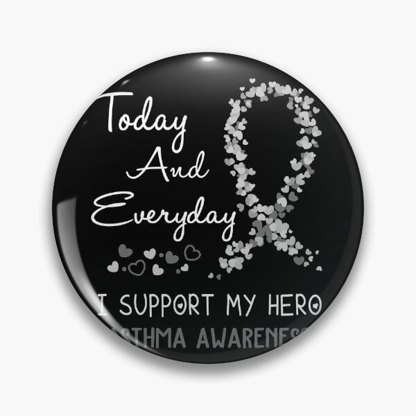 Item preview, Today and Everyday I Support My Hero Asthma Awareness designed and sold by ArangoaStore.
