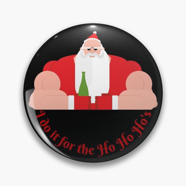 Item preview, I do it for the Ho Ho Ho's - Buff Santa - Red text designed and sold by miTeless seDign.