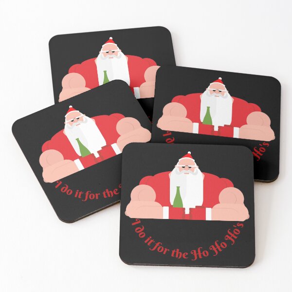Item preview, I do it for the Ho Ho Ho's - Buff Santa - Red text designed and sold by miTeless seDign.