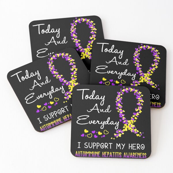 Item preview, Today and Everyday I Support My Hero Autoimmune Hepatitis Awareness designed and sold by ArangoaStore.