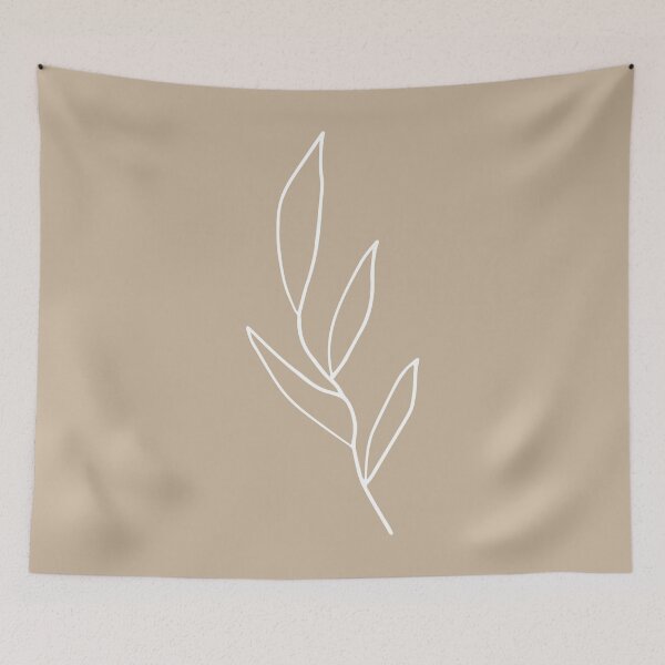 Item preview, Delicate Leaf Line Art designed and sold by SoloTravelerSt.