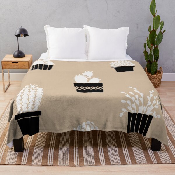 Item preview, Cream Cactus Pattern designed and sold by StylishTayla.