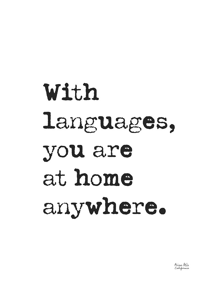 with-languages-you-are-at-home-anywhere-sticker-for-sale-by-arimila