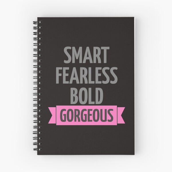 Item preview, smart fearless bold gorgeous designed and sold by efenem.