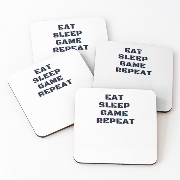 Item preview, Eat Sleep Game Repeat Funny Gaming Videogames designed and sold by Trankix.