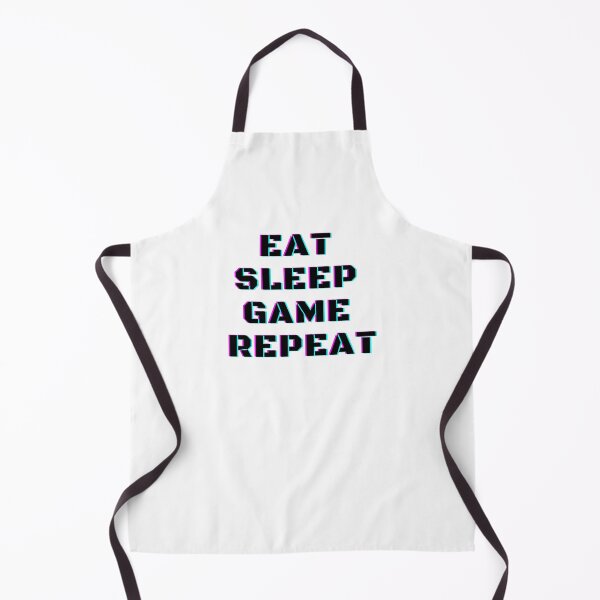 Item preview, Eat Sleep Game Repeat Funny Gaming Videogames designed and sold by Trankix.