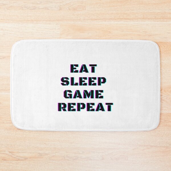 Item preview, Eat Sleep Game Repeat Funny Gaming Videogames designed and sold by Trankix.