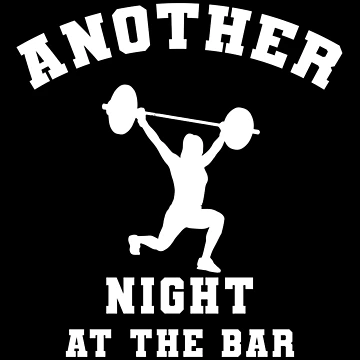 Artwork thumbnail, Another Night At The Bar - CrossFit Gym Design by RXThread