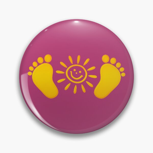 Item preview, Baby, baby feet, footprint with sun designed and sold by boom-art.