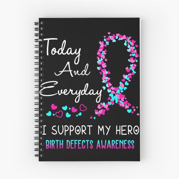 Item preview, Today and Everyday I Support My Hero Birth defects Awareness designed and sold by ArangoaStore.