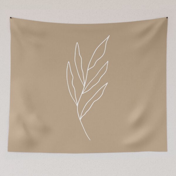 Item preview, Delicate Leaf Line Art designed and sold by SoloTravelerSt.