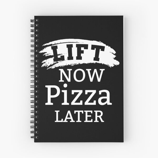 Item preview, Lift Now Pizza Later - CrossFit Workout Gym Design designed and sold by RXThread.