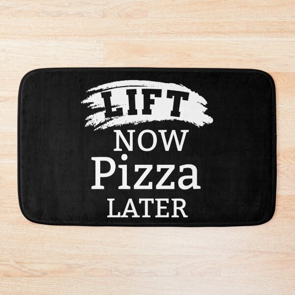 Item preview, Lift Now Pizza Later - CrossFit Workout Gym Design designed and sold by RXThread.