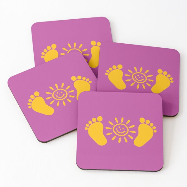 Item preview, Baby, baby feet, footprint with sun designed and sold by boom-art.