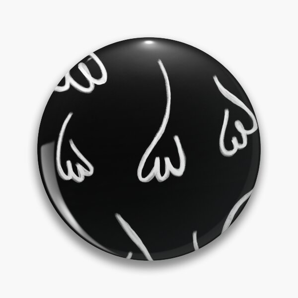 Item preview, Simple flower petals pattern white and black designed and sold by mooniya-stories.
