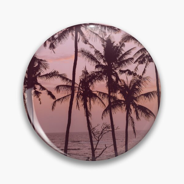 Item preview, Palm Tree Ocean Beach Silhouette Sunset designed and sold by Felicity-K.