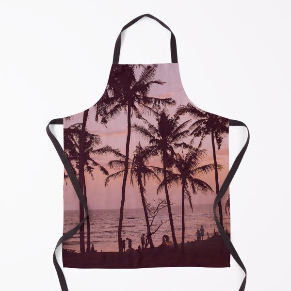 Item preview, Palm Tree Ocean Beach Silhouette Sunset designed and sold by Felicity-K.