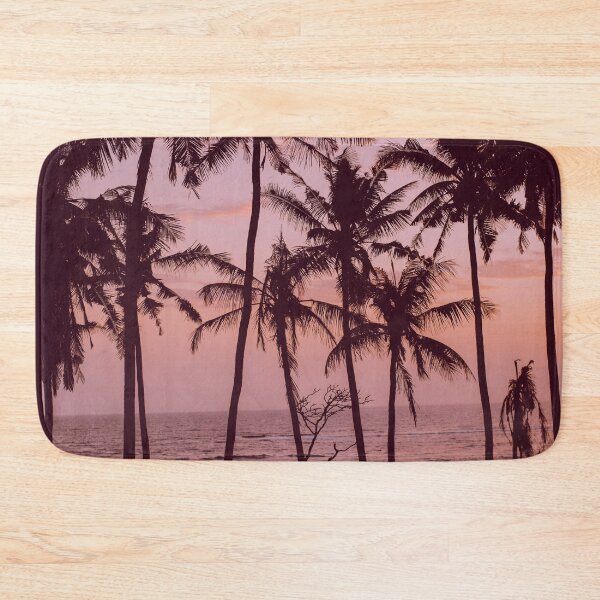 Item preview, Palm Tree Ocean Beach Silhouette Sunset designed and sold by Felicity-K.