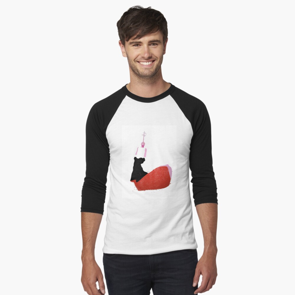 Item preview, Baseball ¾ Sleeve T-Shirt designed and sold by DP-ARTDesings.
