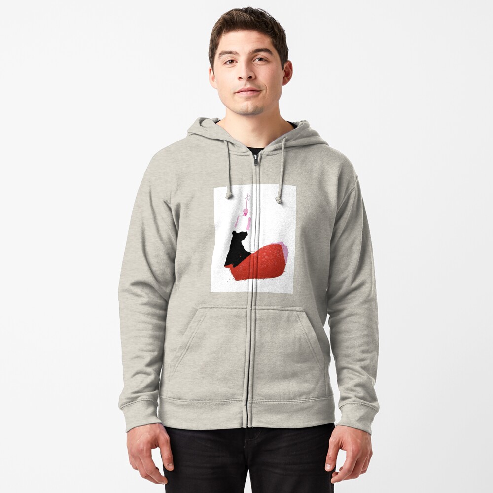 Item preview, Zipped Hoodie designed and sold by DP-ARTDesings.