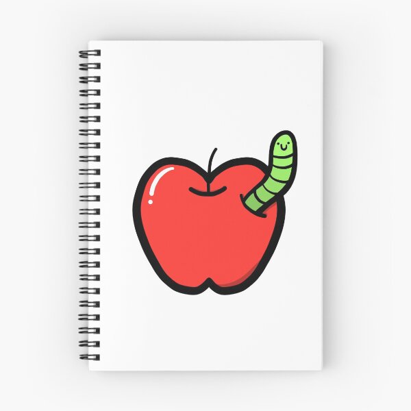 Item preview, Apple with Wormy friend designed and sold by Gen3vi.
