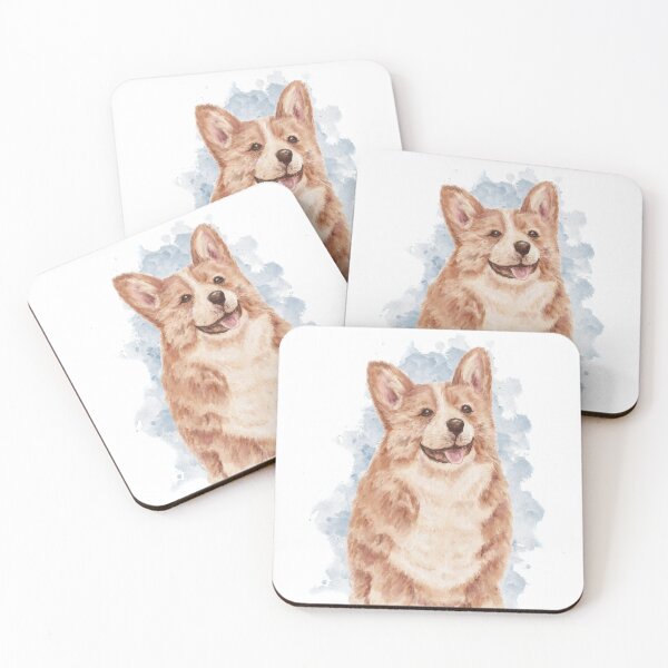 Item preview, Happy Corgi Water Splash designed and sold by mofdeer10.