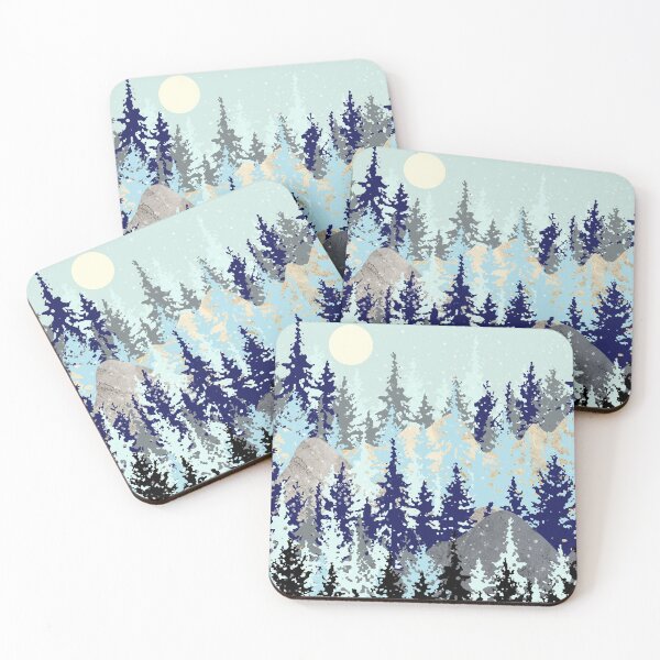 Item preview, Snowy woodland designed and sold by Catherine  Milchard.
