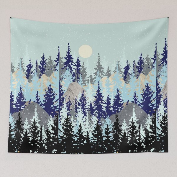 Item preview, Snowy woodland designed and sold by Catherine  Milchard.