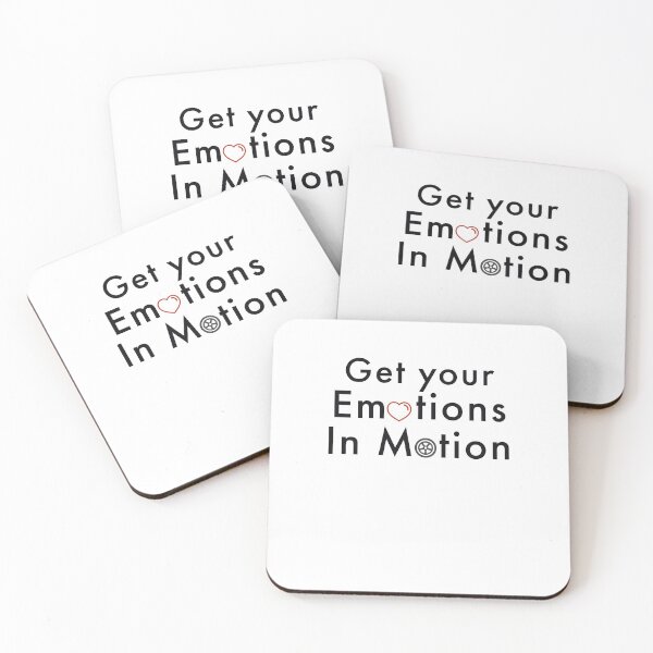 Item preview, Get your emotions in motion Black text designed and sold by Redchilly.