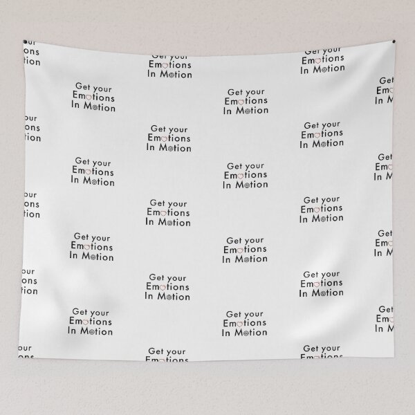 Item preview, Get your emotions in motion Black text designed and sold by Redchilly.