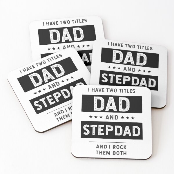 Item preview, Men I Have Two Titles Dad and Stepdad Father's Day Gift Funny designed and sold by DiogoCalheiros.