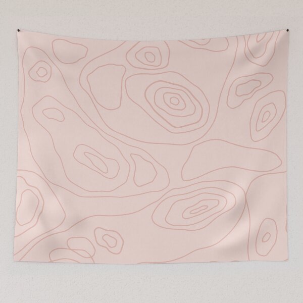 Item preview, Pink Topography Pattern designed and sold by StylishTayla.