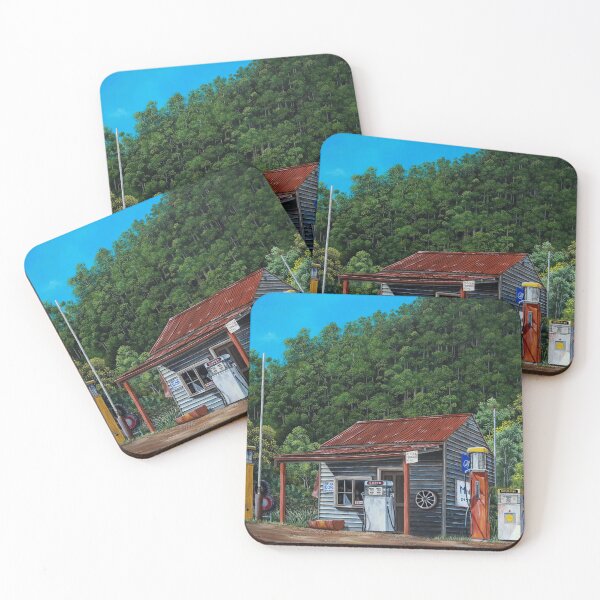 Item preview, Woods Point historic service station, Victoria, Australia designed and sold by Debra Dickson.