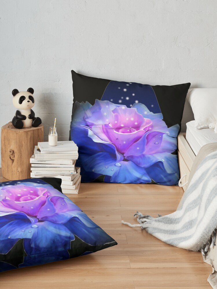 Alternate view of Enchanted rose Floor Pillow