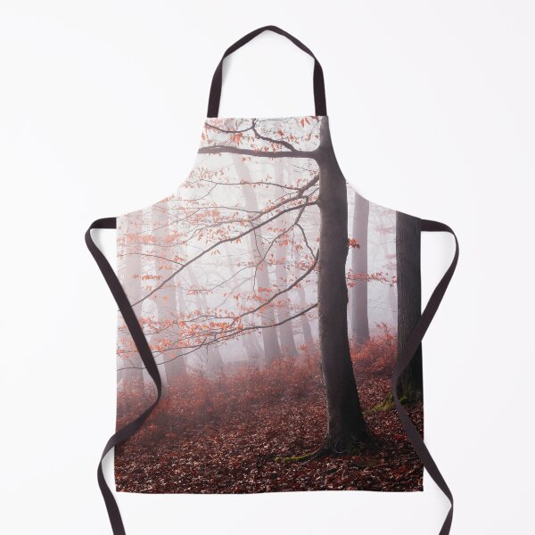 Item preview, Stay With Me // Misty Autumn Fairytale Wilderness Forest With Red Leaf Trees Covered In Magic Light And Fog designed and sold by Tordis Kayma.