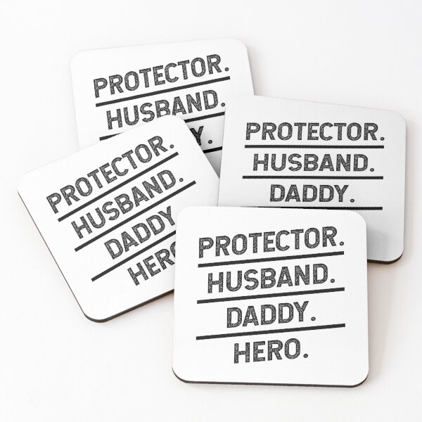 Item preview, Men Protector. Husband. Daddy. Hero Father's Day Gift Funny designed and sold by DiogoCalheiros.