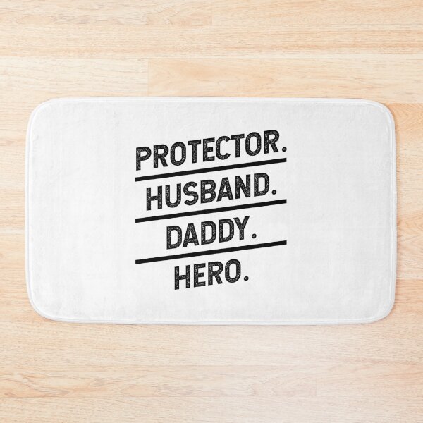 Item preview, Men Protector. Husband. Daddy. Hero Father's Day Gift Funny designed and sold by DiogoCalheiros.