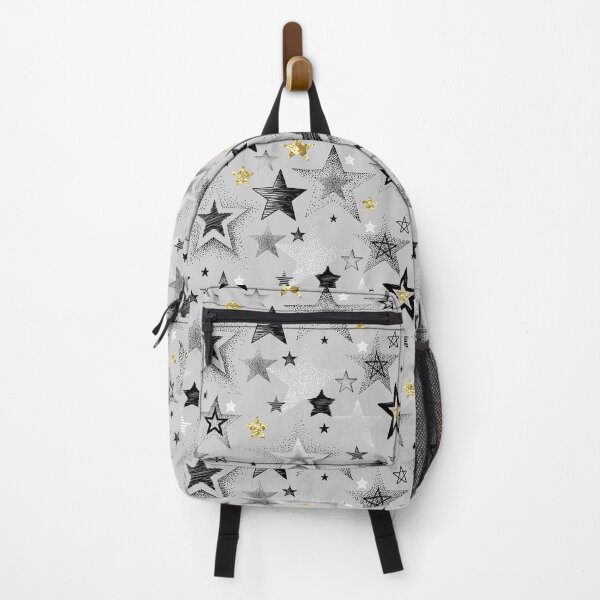 Item preview, Lovely Beautiful Glitter Colored Pattern, Golden Foil Star designed and sold by Mrunner.