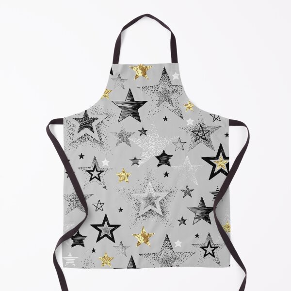 Item preview, Lovely Beautiful Glitter Colored Pattern, Golden Foil Star designed and sold by Mrunner.