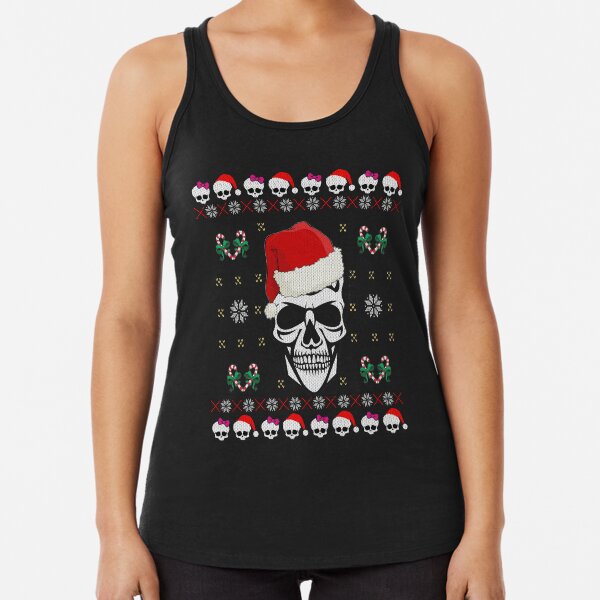 Item preview, skull christmas (ugly shirt) designed and sold by Basil59.