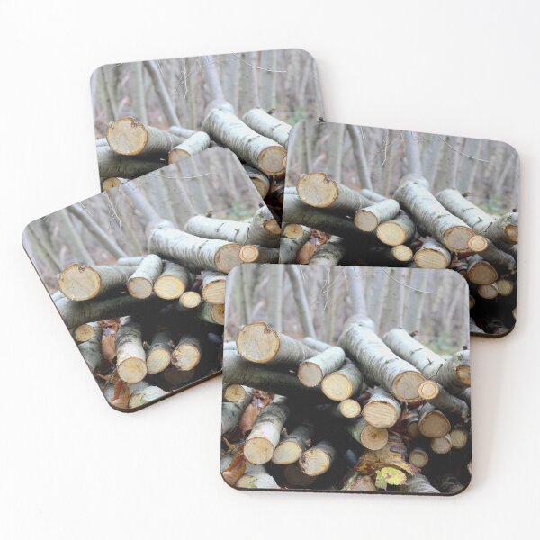 Item preview, Birch log pile designed and sold by chihuahuashower.