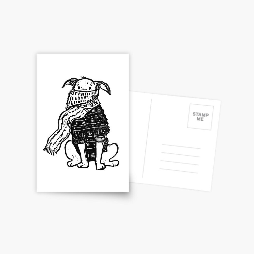 Sweater weather Postcard