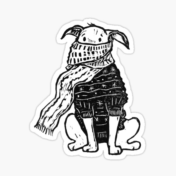 Sweater weather Sticker