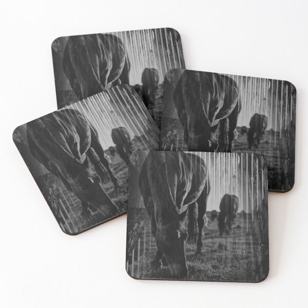 Item preview, Horses in black and white designed and sold by Lee's Place.