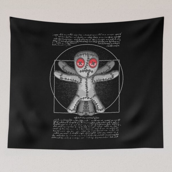 Item preview, Vitruvian Man Voodoo Doll Scary Halloween designed and sold by GrandeDuc.