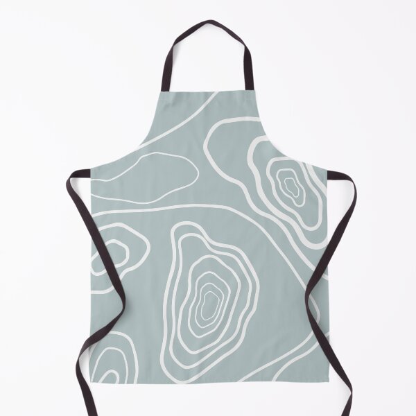 Item preview, Blue & White Topography Pattern designed and sold by StylishTayla.