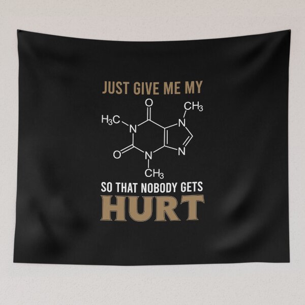 Item preview, Caffeine molecule molecular structure for caffeine lovers designed and sold by anins-azuree.