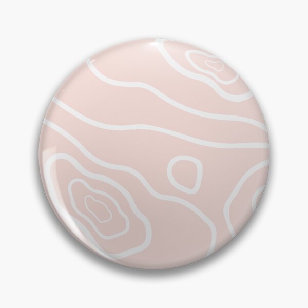 Item preview, Pink & White Topography Pattern designed and sold by StylishTayla.