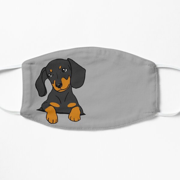 Dachshund Puppy in Your Pocket Grey Mask